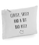 Классная косметичка Sassy And A Bit Bad Assy 60 SECOND MAKEOVER, серый - фото