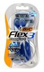 Бритва, 3 шт. Bic, Flex 03 Comfort - фото