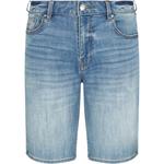 Шорты Cropped Jeans ARMANI EXCHANGE, синий - фото