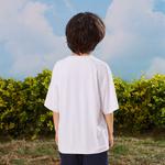 Футболка (GS) Converse All Star Patch Standard Fit T-Shirt 'White', белый - фото 5