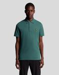 Рубашка-поло Lyle & Scott Core цвета серебристой сосны - фото