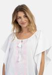 Блуза usha Blouse, Weiss Pink/White - фото 4