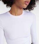 Топ из джерси Wardrobe.Nyc, белый - фото 4