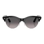 RayBan Солнцезащитные очки Ray Ban Clubmaster Way, Black - фото 3