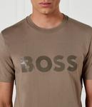 Футболка BOSS GREEN Mirror Regular Fit, бежевый - фото 4