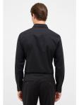 Рубашка Slim Fit черного цвета Eterna - фото 3