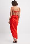 Платье макси NA-KD, красный - фото 3
