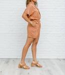 Мидтаунский ромпер в карамельном цвете Mittoshop, Caramel - фото 2