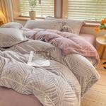 LUOLAI HOME Комплект постельного белья, 150 см, 4 предмета - фото 9