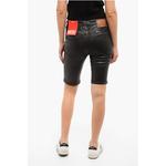 DE-GINNY Джинсовые шорты облегающего кроя Diesel, Black - фото 2