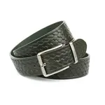 Кожаный ремень Anthony Crown Anthoni Crown, зеленый - фото