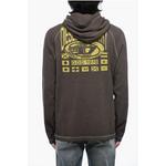 Толстовка с капюшоном T-CRONE-LS с эффектом потертости Diesel, Brown - фото 2