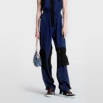 Сумка Sunset с монограммой в джинсовом синем цвете LOUIS VUITTON - фото 10