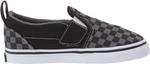 Кроссовки Slip-On V Vans, цвет (Checkerboard) Black/Pewter - фото 6