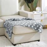 Уютное одеяло wometo, 70x100 см, серый - фото 3