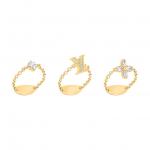 Кольцо Lady Lv LOUIS VUITTON - фото 3