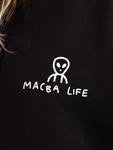 Худи Macba Life Alien Hoodie, black - фото 7