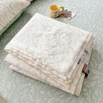 LUOLAI HOME Постельное белье, 150x200 см, 4 предмета, летний стеганый плед, цвет diandian - фото 2