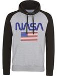 Толстовка серого цвета Nasa - фото