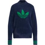 Свитер Trefoil Adidas Originals, индиго - фото