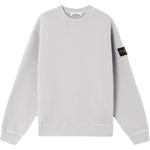 Свитшот с нашивкой-логотипом STONE ISLAND, серый - фото