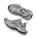 Низкие массивные кроссовки унисекс Doraemon, космическое серебро (со шнурками) - фото 6