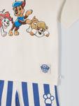 Детский комплект топ и шорты Paw Patrol, Cream/Blue - фото 5