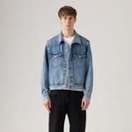Куртка дальнобойщика в стиле вестерн Levi's, Thats A Myth - Medium Wash - фото 2