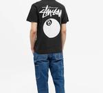 Футболка серии 8-ball унисекс Stussy, белый - фото 10
