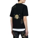 Футболка мужская черная Evisu, черный - фото 4