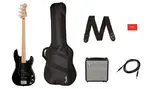Бас-гитара Squier серии Affinity Precision Bass PJ Pack - черная - фото 4
