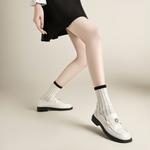 FIVE PLUS Лоферы 3.0CM женские белые, цвет White - фото 3