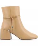 Женские ботильоны Beverley Block Heel Journee Collection, коричневый/бежевый - фото 2