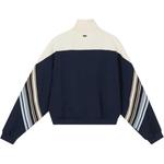 Свитшот с нашивкой логотипа LACOSTE, синий/белый - фото 2