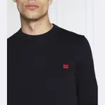 Свитер San Cassius стандартного кроя Hugo, синий - фото 4