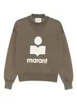 Толстовка с логотипом MARANT ÉTOILE, зеленый - фото