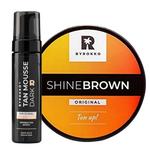 Пена для автозагара Byrokko Shine Brown + - фото