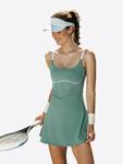 Спортивное платье Cupshe, зеленый - фото 2