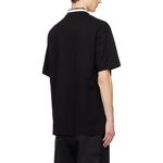 Поло с вышитым логотипом Givenchy, черный - фото 7