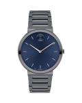 Часы Movado Bold Horizon, 40 мм, синий - фото