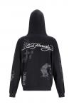 Толстовка Ed Hardy Zip-up sweatshirt, Black - фото 8