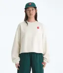 Женская толстовка TNF Red Box Crew The North Face, White Dune - фото