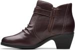Женские ботинки Clarks Emily2 Opal, Dark Brown - фото 3