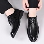 Чёрные классические туфли SHUPATE для мужчин - фото 6