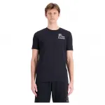 Футболка New Balance Tenacity Heathertech Graphic, черный - фото