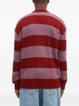 Полосатый кардиган Овен Aries, красный - фото 3