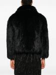 Balenciaga шуба из искусственного меха, черный - фото 4