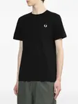 Футболка с вышитым логотипом Fred Perry, черный - фото 3