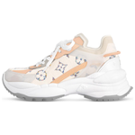 LOUIS VUITTON Кроссовки Run 55 Low top Casual Women's Beige - фото