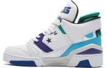 Кроссовки Converse ERX Vintage Basketball Unisex, белый/фиолетовый/синий/зеленый - фото